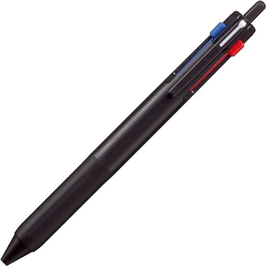 Uni Jetstream 3色 ボールペン - ブラック - 0.7mm