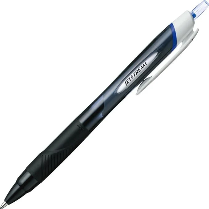 Uni Jetstream ブルーインク ボールペン - ブラック - 1.0mm