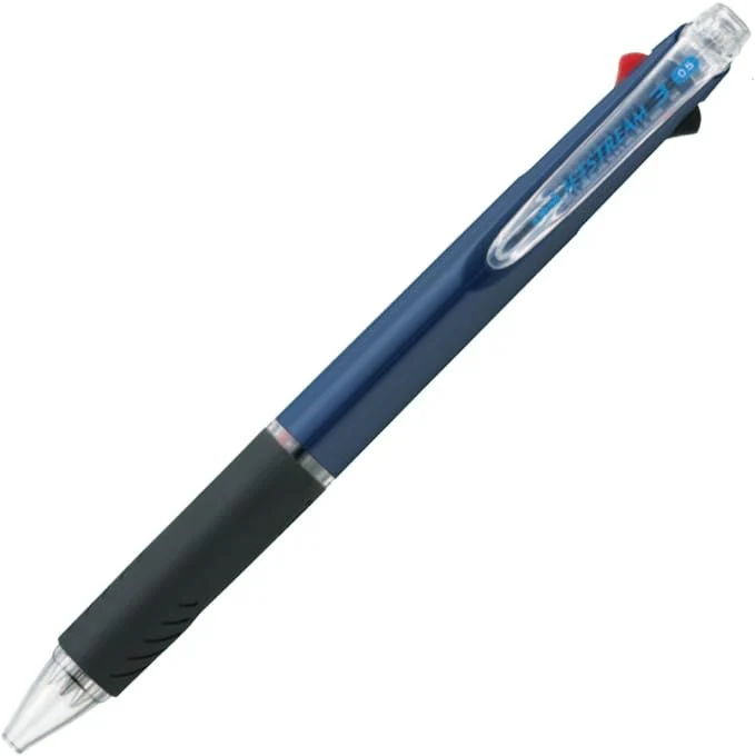 Uni Jetstream 3 3色 多色ペン - ネイビー - 0.5mm
