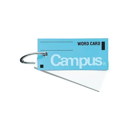 Campus 単語カード - ブルー - 85枚