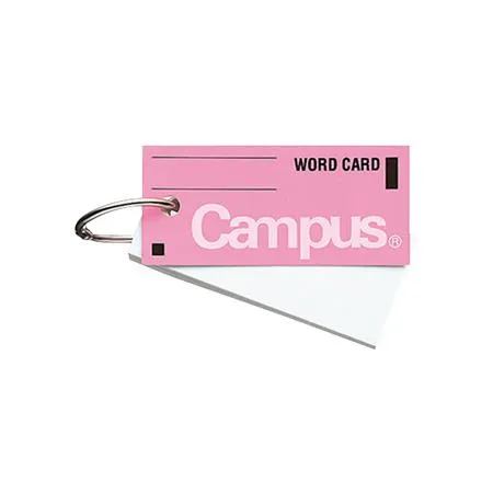 Campus 単語カード - ピンク - 85枚