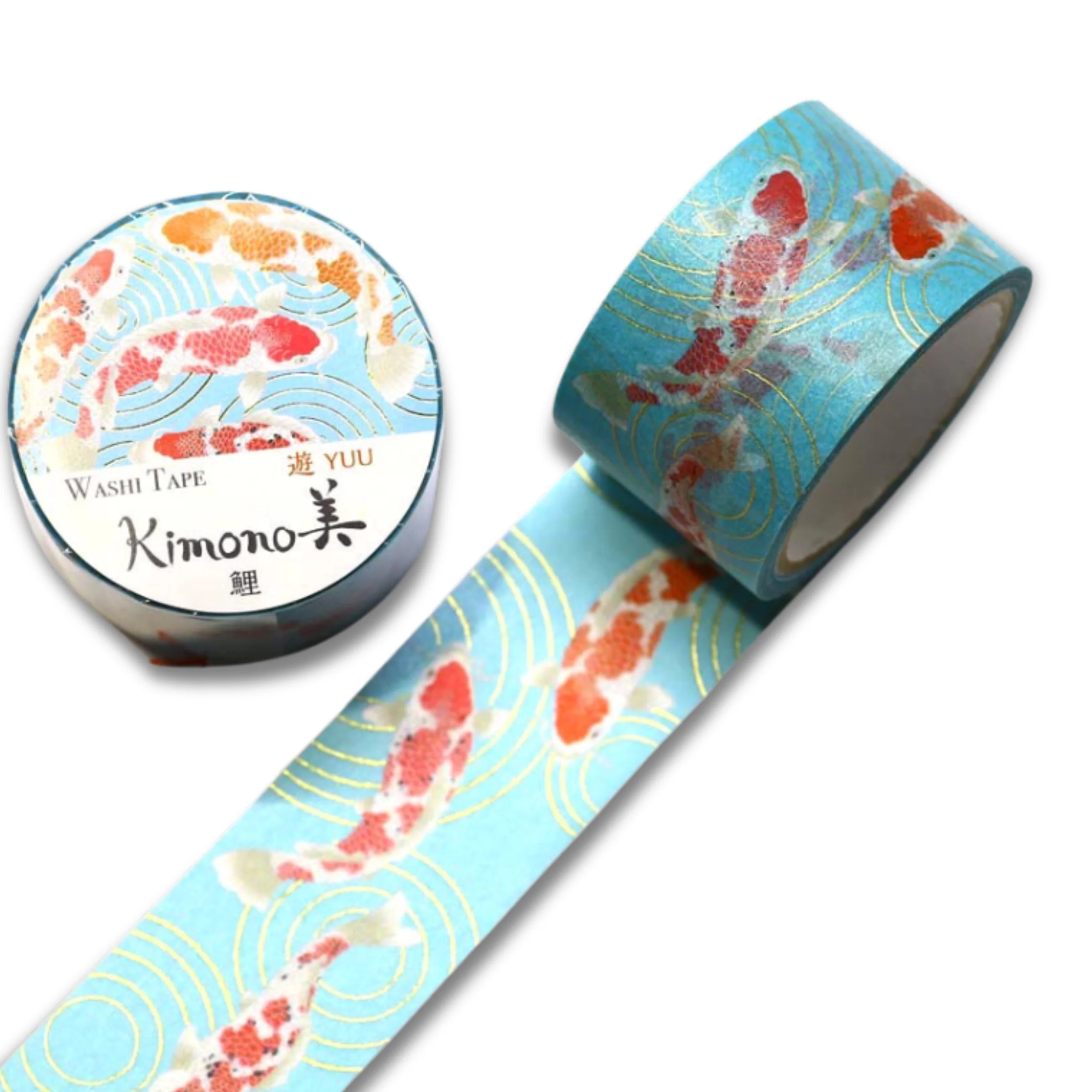 マスキングテープ - 鯉（大） - Kimono-bi