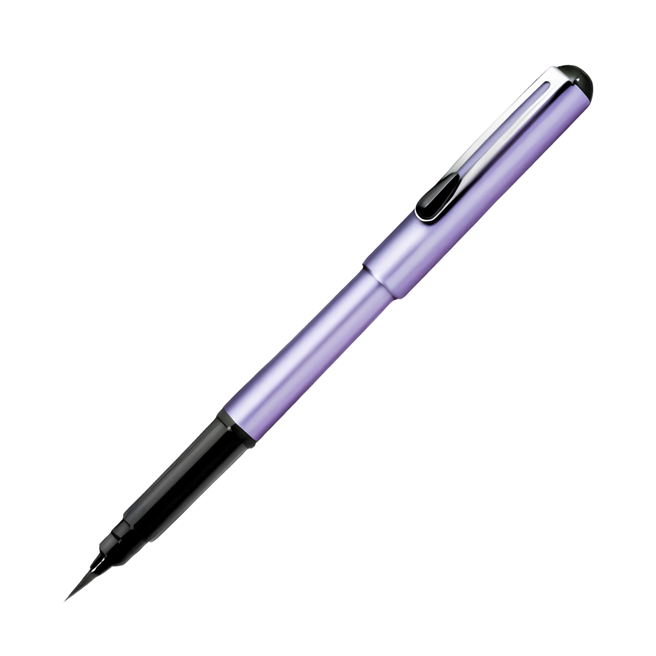 Pentel ポケット筆ペン きらり - パープル