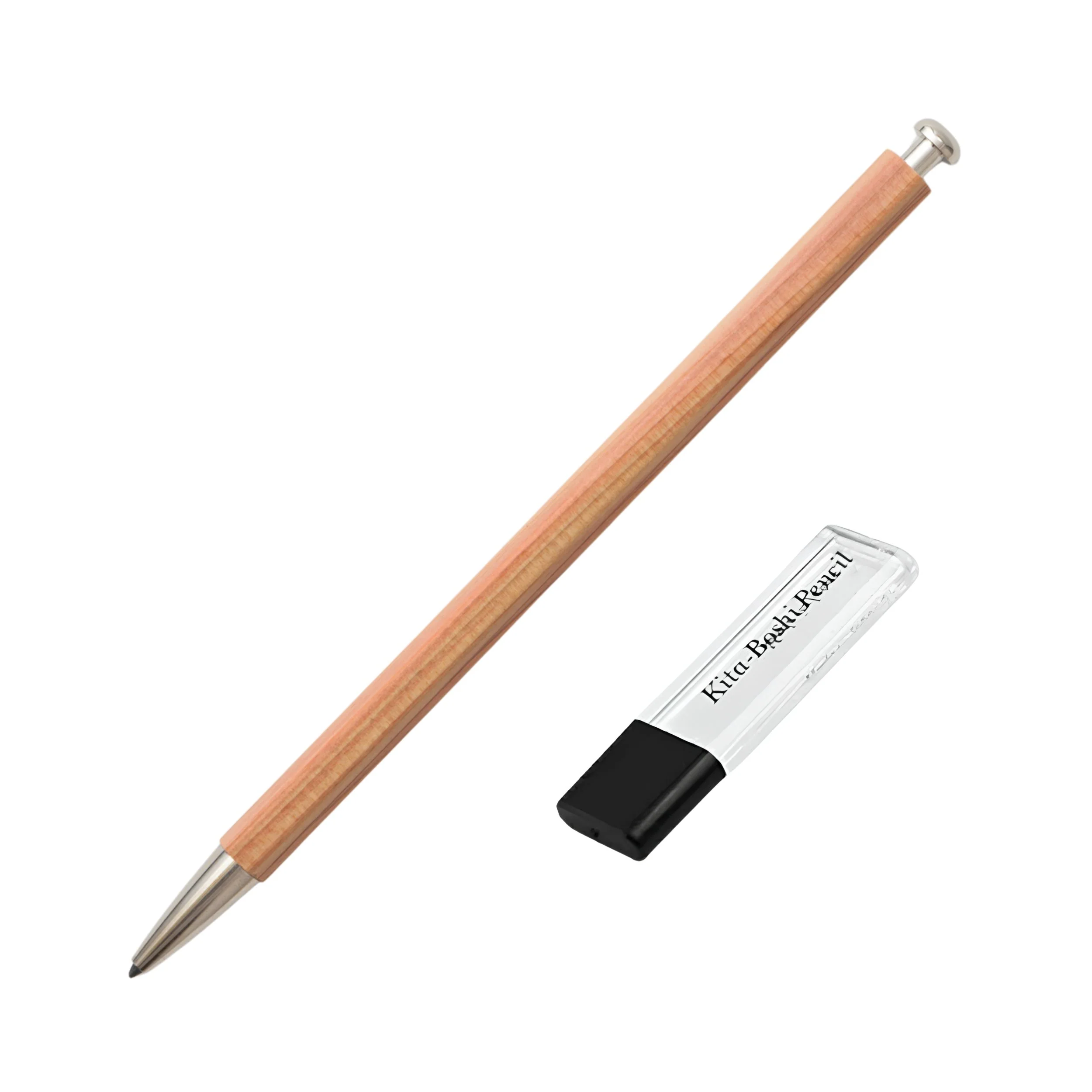 シャープペンシル 芯研器セット 2mm - ナチュラルウッド