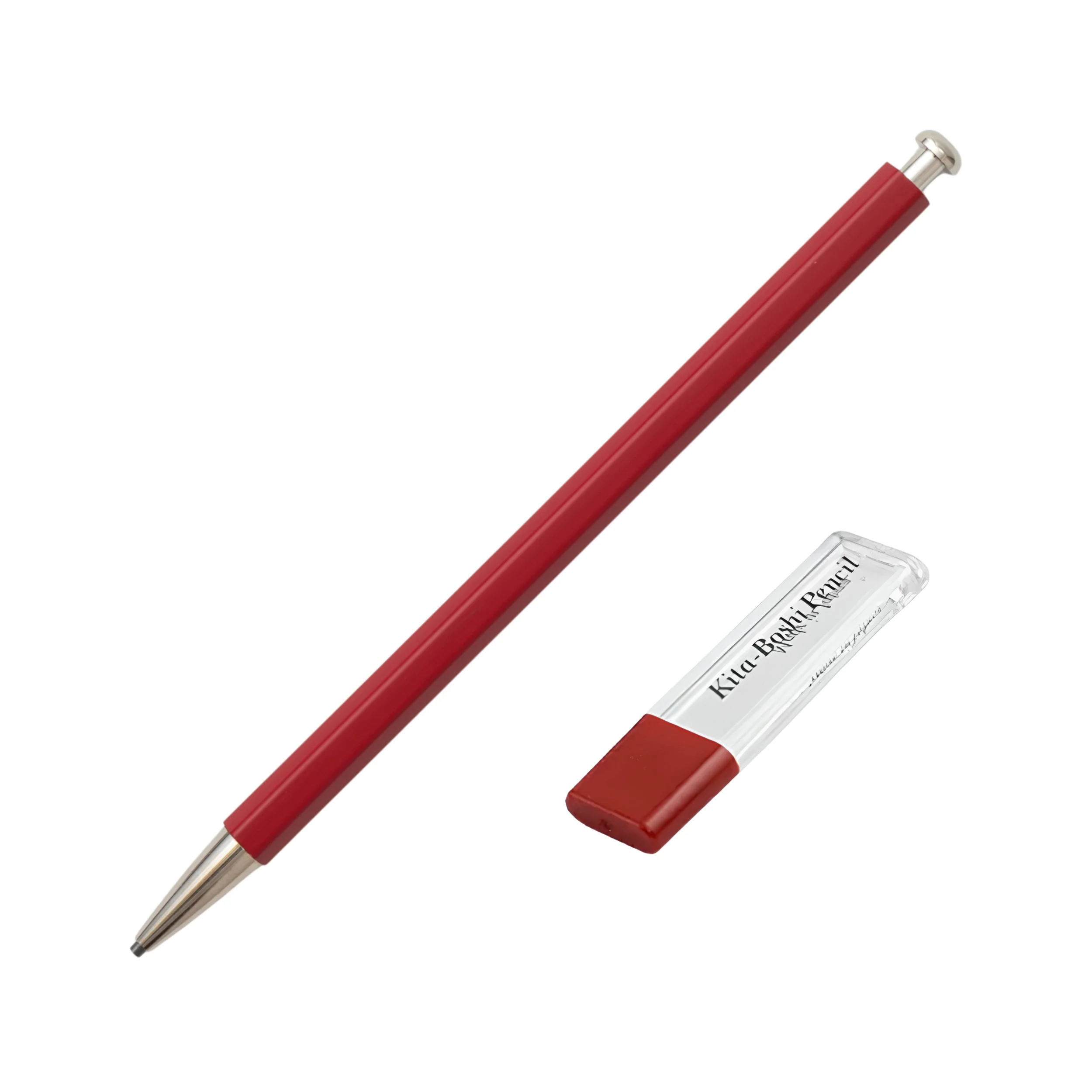 シャープペンシル 芯研器セット 2mm - マダーレッド