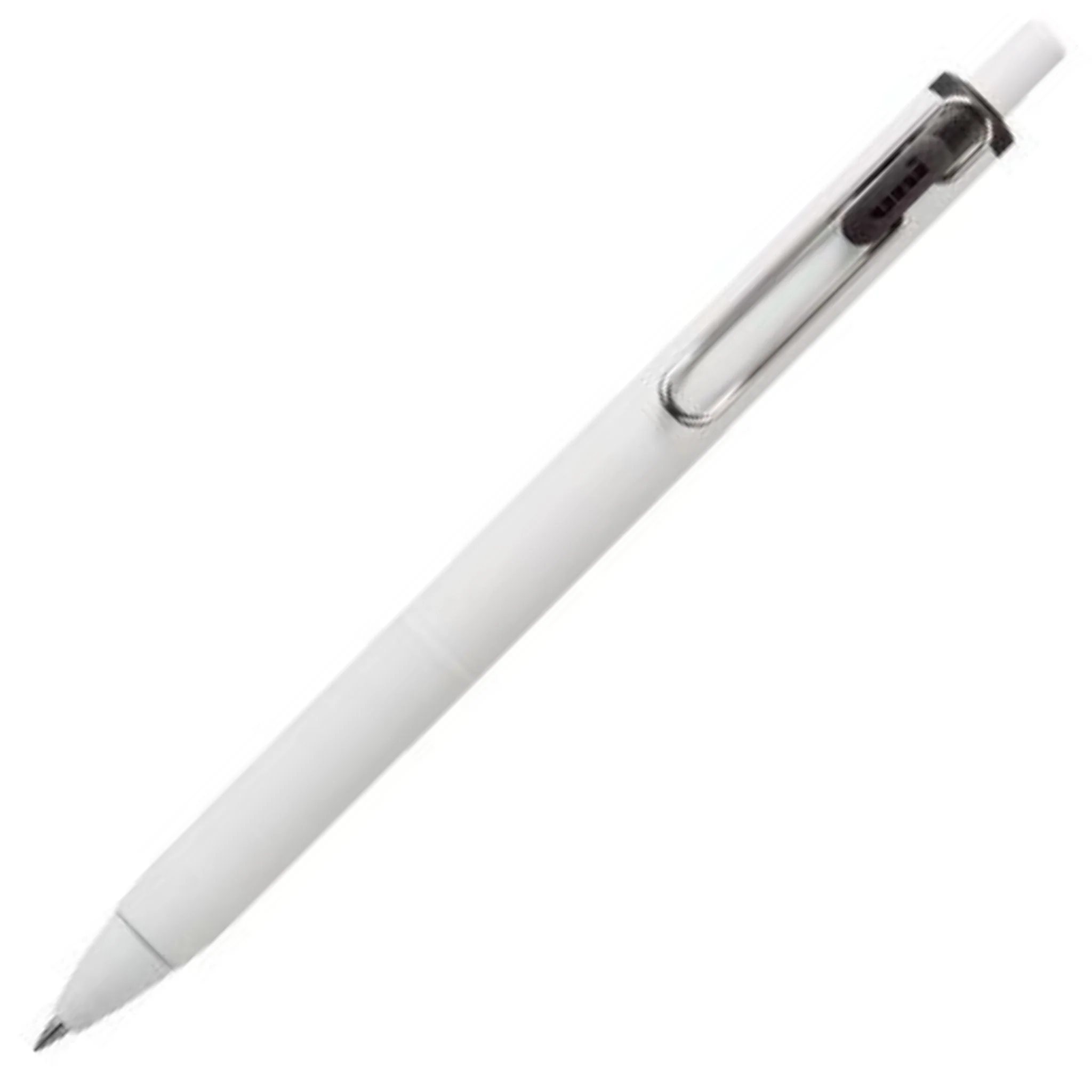 Uni-ball One ブラックインク ゲルボールペン - ホワイト - 0.38mm
