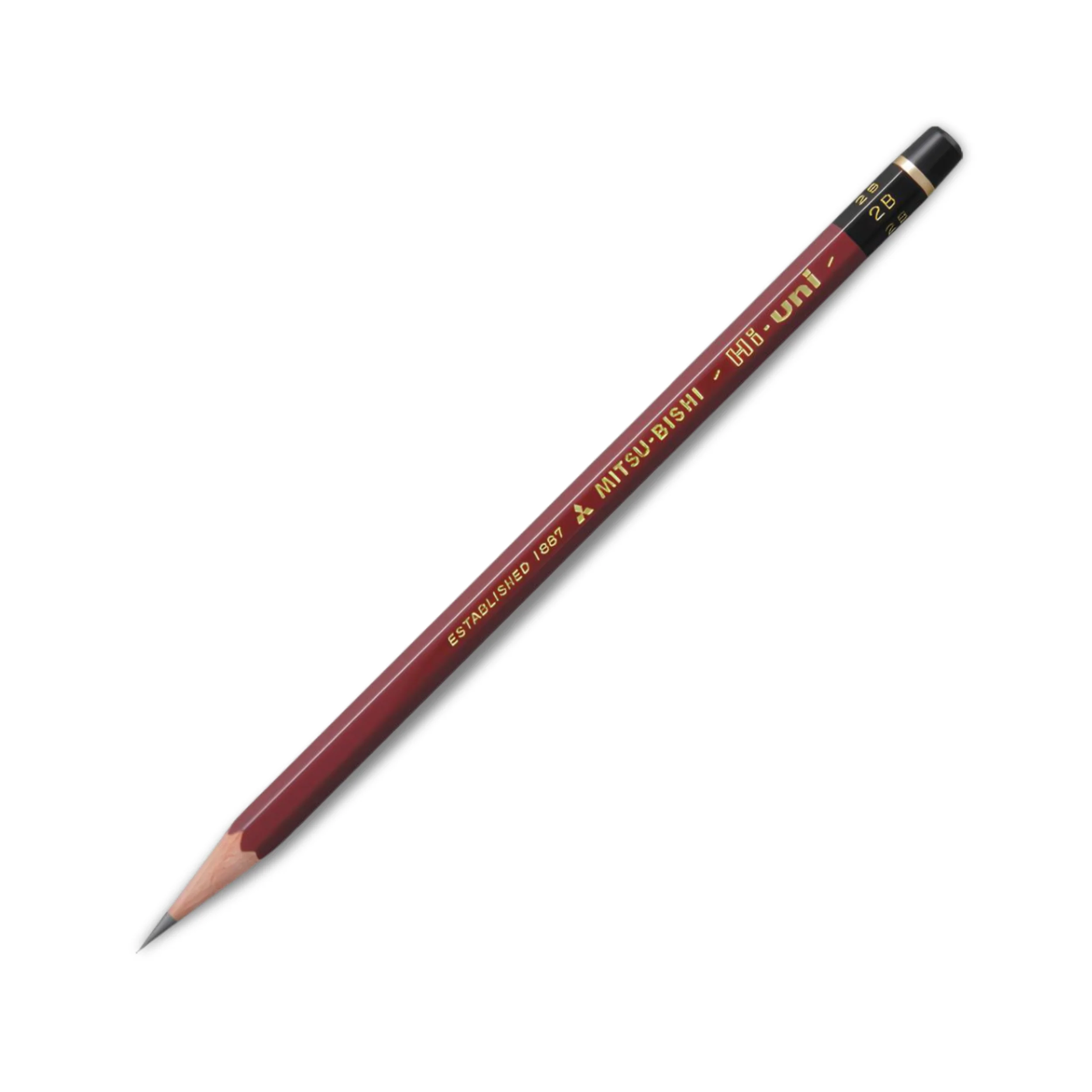 Hi-uni 鉛筆 - 2B - 12本入