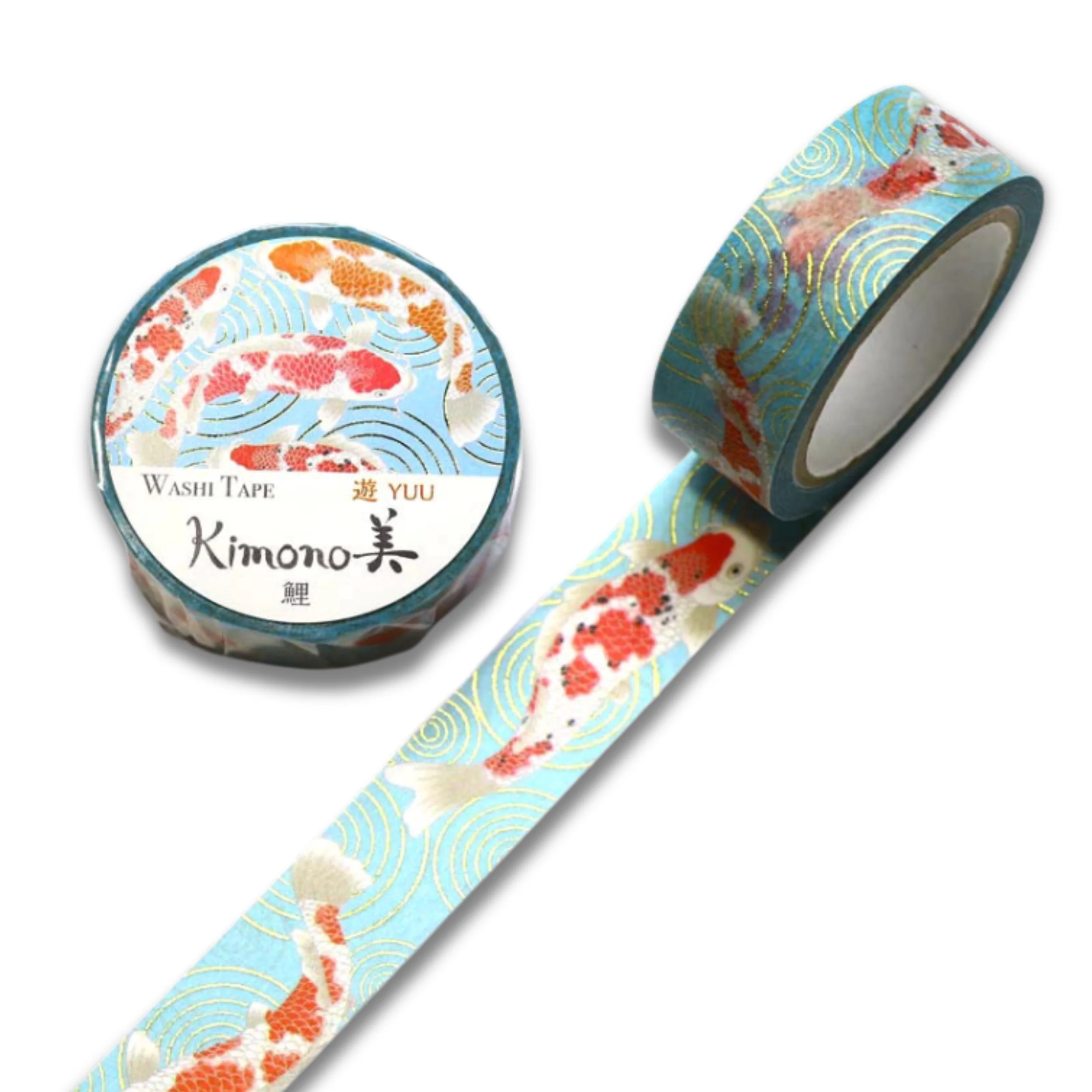 マスキングテープ - 鯉 - Kimono-bi