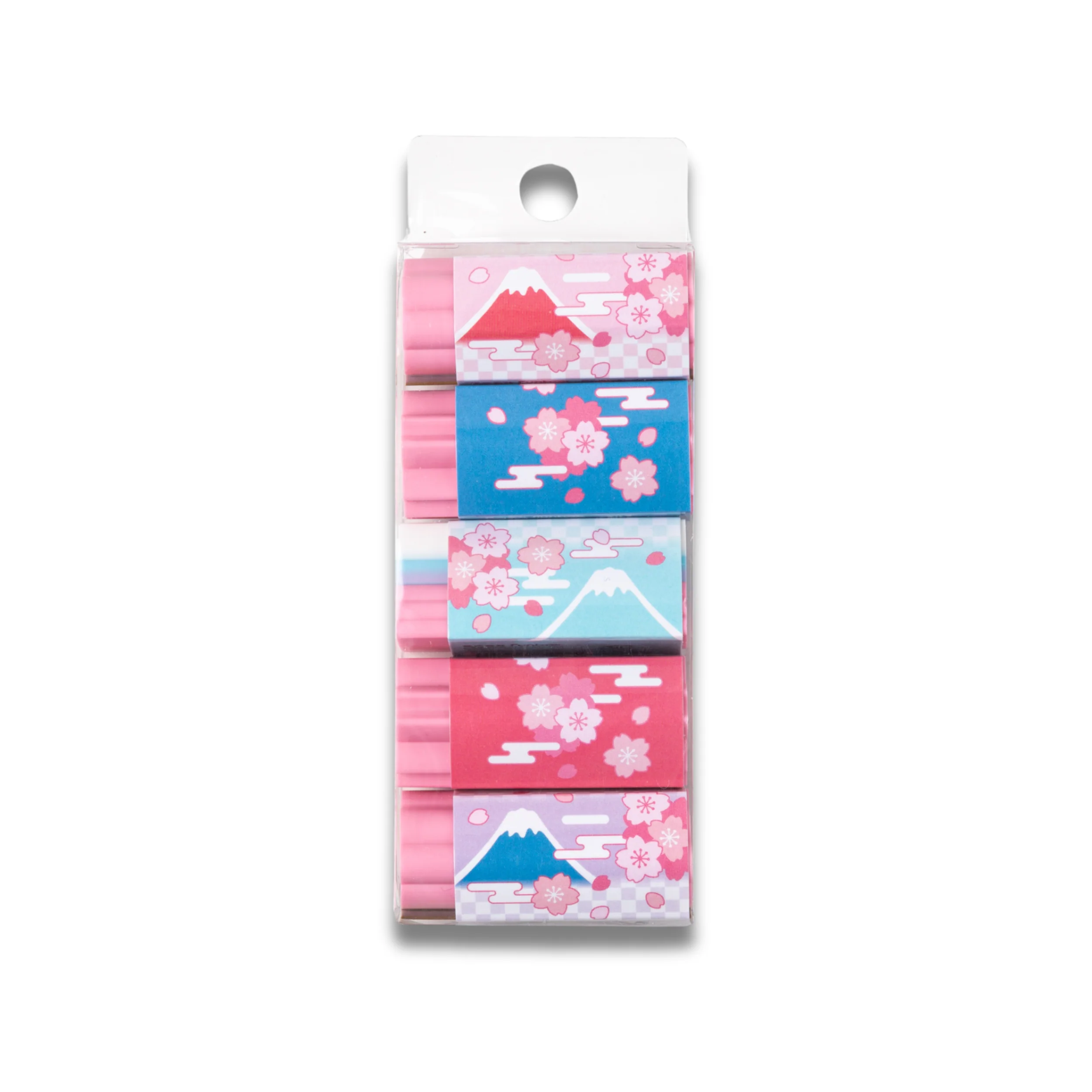 消しゴムセット - 桜