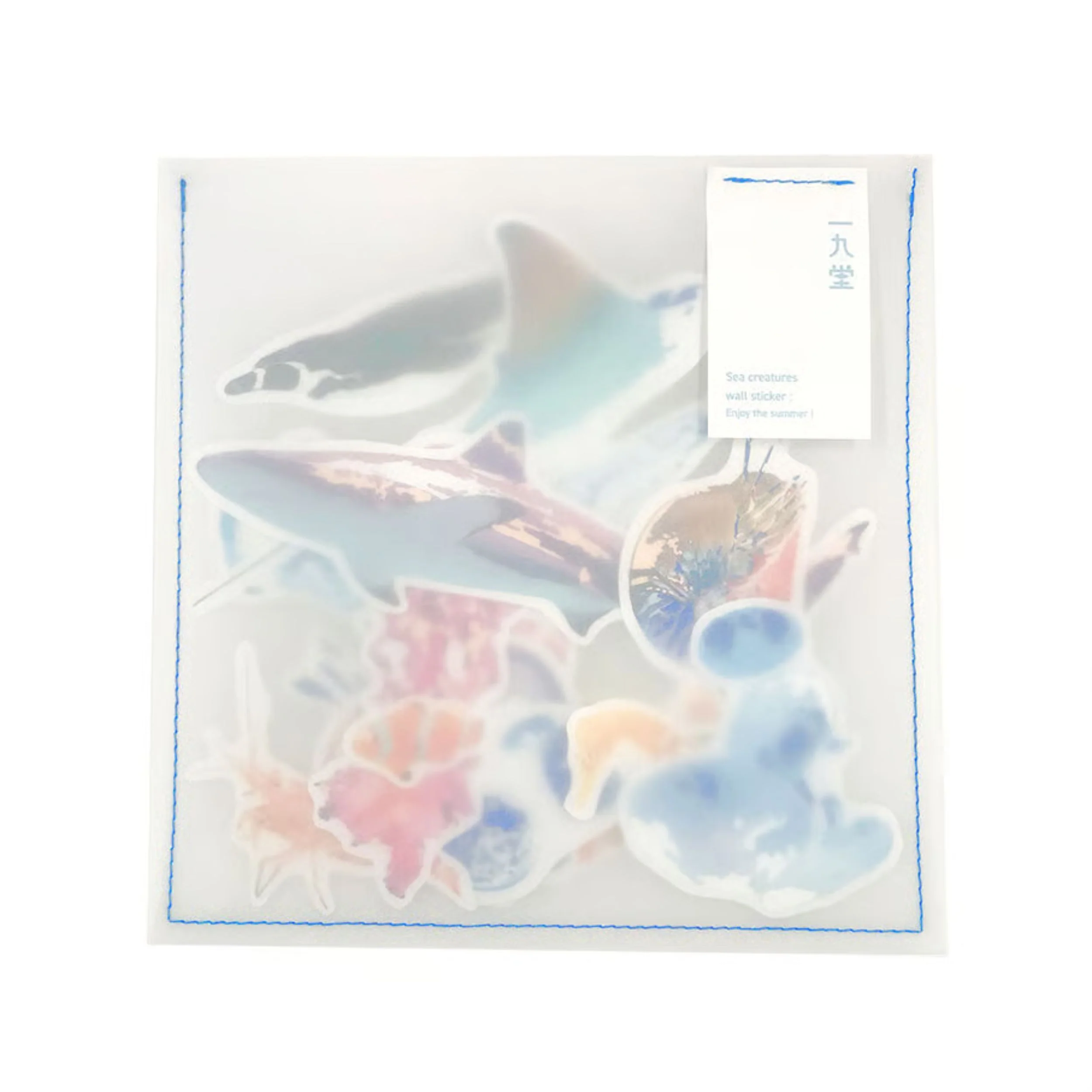 Ichikudo Refit+ ウォールステッカー - 海の生き物