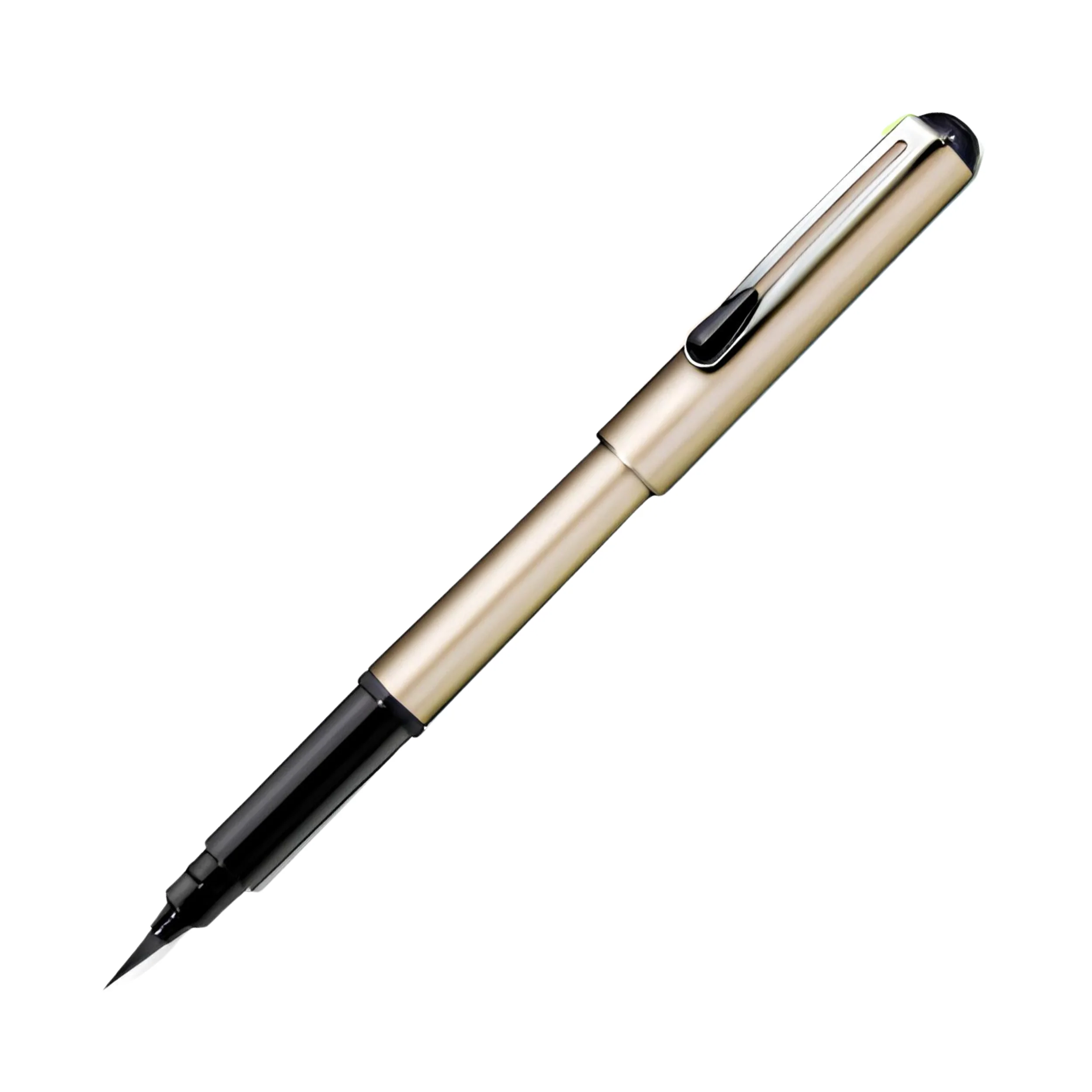 Pentel ポケット筆ペン きらり - ゴールド